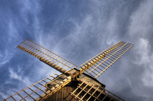 Wooden Windmill